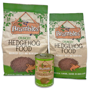 Brambles Hedgehog Food - Crunchy Biscuit Food, Tinned Food - Wildlife Food