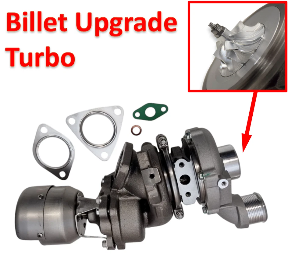 Billet Turbolader Jaguar XF XJ 3.0D Land-Rover Discovery TDV6 Rechte Seite Turbo - Bild 1 von 4