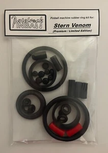 Stern Venom Premium / LE Edition Pinball Machine Silicone / Rubber Ring Kit - Picture 1 of 7