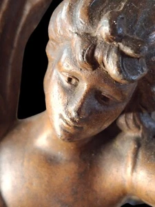 After Henryk Kossowski (1855-1921) Musique Mandolin Bronze Patinated Spelter... - Picture 1 of 11