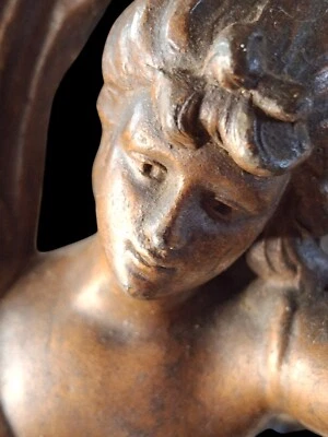 После Хенрика Коссовски (1855-1921) Музыкальная Мандолина Бронза Патинированный Спельтер... - Изображение 1 из 4