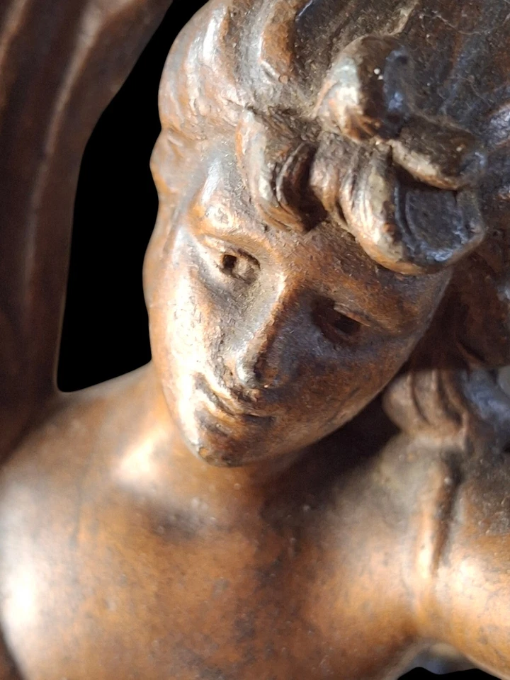 Después de Henryk Kossowski (1855-1921) Música Mandolina Bronce Patinado Spelter... Foto 1 de 4