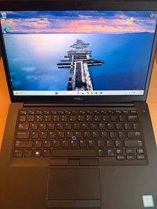 Dell Latitude 7490 14" Laptop Intel i7 16GB RAM 512GB SSD Win 11 pro Exc Battery - Picture 1 of 16