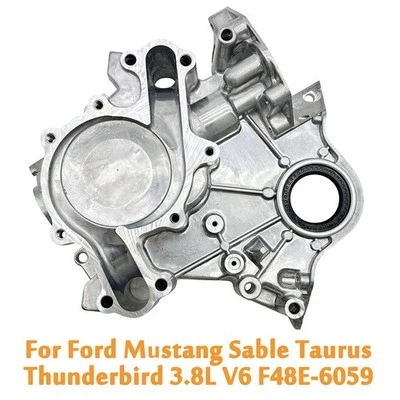 Fit Ford Mustang Sable Taurus Thunderbird 3.8L V6 Enging Timing Cover F48E-6059 - Image 1 of 4