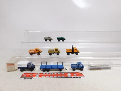 Unimog MB 375 U 1700 392 U 140 Mint 7x Ecc 1x Box #EG852-0,5 - Immagine 1 di 4