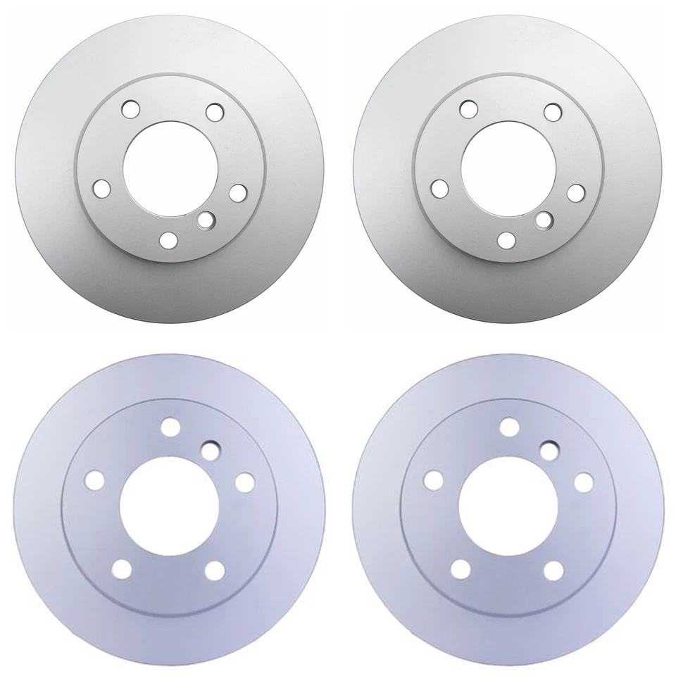 Kit de rotores de freno delanteros Hella 286 mm y traseros 272 mm para BMW E36 Z3 1997-2002 Foto 1 de 1