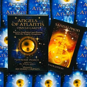 ANGELS OF ATLANTIS ORACLE CARDS DECK FINDHORN ESOTERIC PEARCE INSPIRATION NEW - Picture 1 of 14