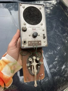 Vintage Eico 706 Code Practice Oscylator z kluczem telegraficznym JJ-38 - Zdjęcie 1 z 4