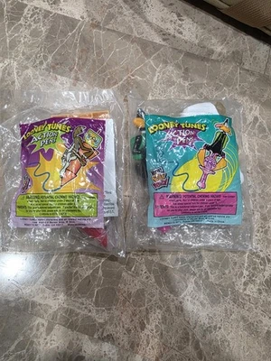 Juguetes vintage para niños Loony Toons Wendy's de comida para niños. Foto 1 de 4