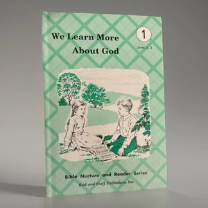 Rod and Staff Grade 1 — We Learn More About God — Student Reader Units 2, 3 - Imagen 1 de 1