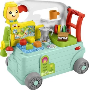 Teal Push Pull Toy Walker and Activity Center for Ages 9 to 36 Months - Picture 1 of 6