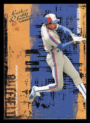 2005 Donruss Leather & Lumber Andre Dawson  #137 - Image 1 of 2