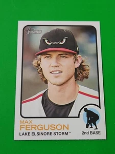 Max Ferguson 2022 Topps Heritage Minor League #155, Helsinorsee Sturm - Bild 1 von 2