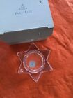 Partylite Starbright Votive Tealight Glass Candle Holder P0469 24% Lead Crystal
