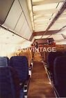 Vtg 1970s Airline Airplane Advertising Inside Seating Aircraft Photo #2041