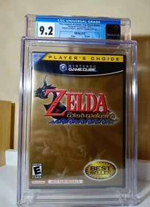 Not For Resale ZELDA WIND WAKER CGC 9.2 A+ Nintendo Gamecube 2004 NFR WATA RARE! - Picture 1 of 10