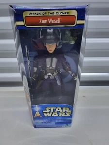 Zam Wesell 12" 2002 STAR WARS Attack of the Clones NEW MIB D1 - Picture 1 of 3