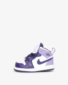 [DQ8425-515] Toddlers Air Jordan RETRO 1 MID 'BLUEBERRY (TD)' - Picture 1 of 3
