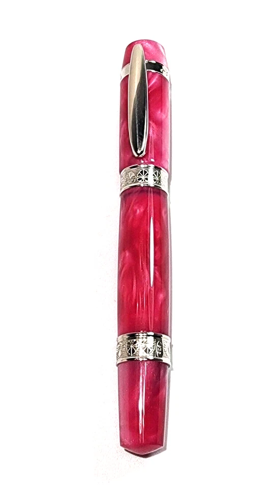 Ancora Perla Pink Pearlescent Rollerball Pen and Box (no papers) - VERY RARE! - Image 1 of 4