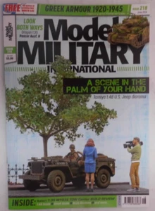 Modell Militär International Magazin Juni 2024 Tamiya 1:48 US Jeep Diorama