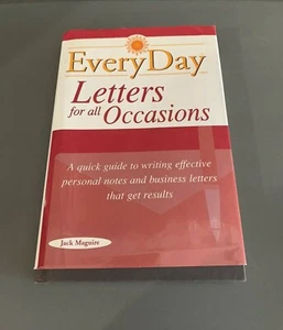 Everyday Letters for all Occasions Book Doubleday Direct Books Jack Maguire - Foto 1 di 3