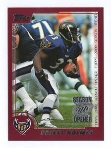 Priest Holmes 14 2000 Topps Season Opener Baltimore Ravens Card - Picture 1 of 1
