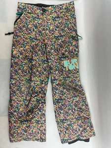 Burton Pants, Girl's Size XL, Snowpants Boarding, Straight, Multicolor - Picture 1 of 12