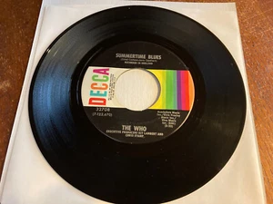 Who 'Summertime Blues/Heaven and Hell' 1970 US 7" Vinyl 45 Compant Sleeve VG+ - Picture 1 of 12