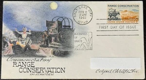 FDC Commemorating : RANGE CONSERVATION w/Personalized Cachet - Picture 1 of 2
