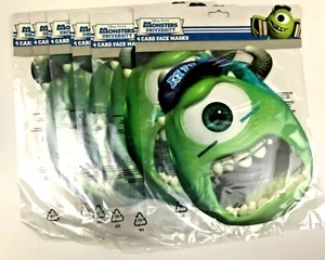 24 Card Disney Monsters University Party Masks - 12 of Each Sully Mike Wazowski - Picture 1 of 3