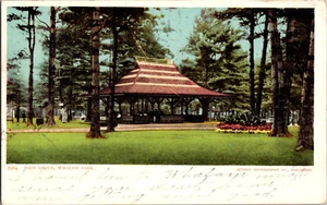 Postal Main Grove Whalom Park Lunenburg Massachusetts Detroit Publishing - Imagen 1 de 2