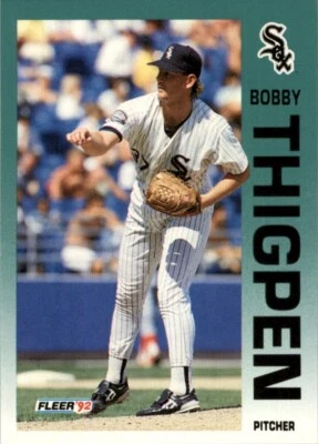 1992 Fleer MLB Bobby Thigpen #99 - Image 1 of 2