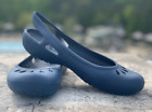 Crocs Women's Kadee Ballet Flat Shoes Size W9 Slip On Blue