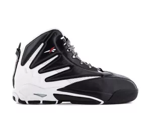 Herren Reebok The Blast Basketballschuhe Turnschuhe Größe 12 schwarz weiß rot GZ9519 - Bild 1 von 23