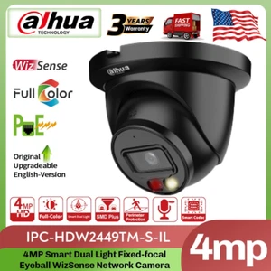 Telecamera Dahua 4MP POE a colori veicolo notturno rilevamento umano SMD Plus esterno - Foto 1 di 23