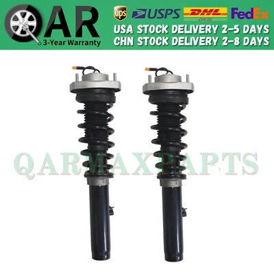 Pair Front Shock Absorbers Struts w/ADS For 2013-2016 Porsche Cayman Boxster 981 Foto 1 de 4