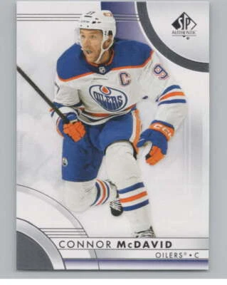 2023-24 SP Authentic #1 Connor McDavid  Edmonton Oilers V99846 - Image 1 of 3