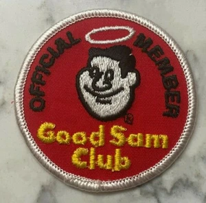 Vintage Good Sam Club Official Member Logo RV Campground Patch - Picture 1 of 2