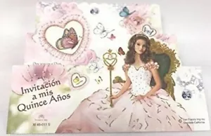 My Quindici Years Invitations Butterflies Sweet 15 forniture per feste 8 pezzi - Foto 1 di 2