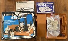 1979 Star Wars Droid Factory Complete In Box Instructions Blue Print