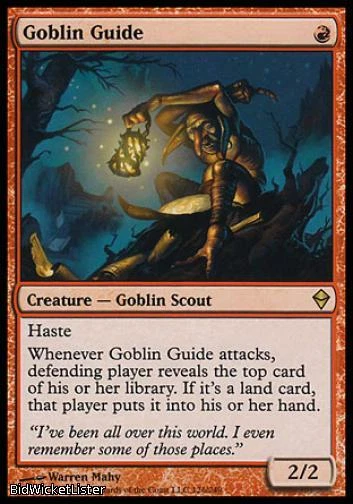 Goblin Guide (Rare) Near Mint Normal English - Magic the Gathering - Zendikar - Image 1 of 1