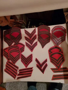 U.S.M.C. Chevrons vintage diferentes rangos - Imagen 1 de 3