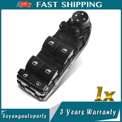 Interruptor de ventana principal eléctrico delantero izquierdo para E60 E60 528I 528xi 535i 535xi 550i EE. UU. Foto 1 de 4