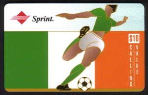 $10. Soccer: World Cup 1994: Ireland Phone Card - Picture 1 of 1