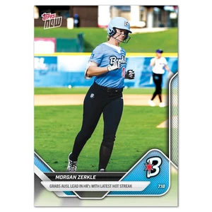 Tarjeta Morgan Zerkle HR Leader 2025 AUSL Topps AHORA 21 preventa - Imagen 1 de 2