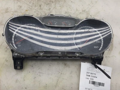 2016 Chevrolet Cruze Velocímetro VIN B 4º Dígito Novo Estilo MPH Mercado dos EUA - Imagem 1 de 4