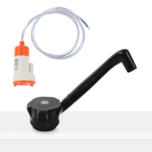 12V Wasserhahn "Novo" schwarz im Set mit 12 Volt Tauchpumpe - Bild 1 von 8