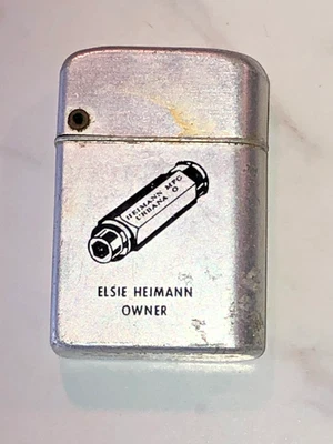 Vintage 1950s Storm Master Cigarette Lighter Heimann Transfer Screw Urbana Ohio - Image 1 of 4