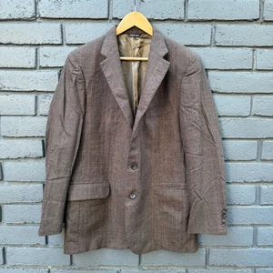 Vintage 70 Chaps Ralph Lauren Wolle Glen Plaid Hahnentritt Blazer Sport Mantel Anzug 40 - Bild 1 von 24