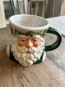 Vintage SANTA Possible Dreams Green Mug 1991 - Picture 1 of 7